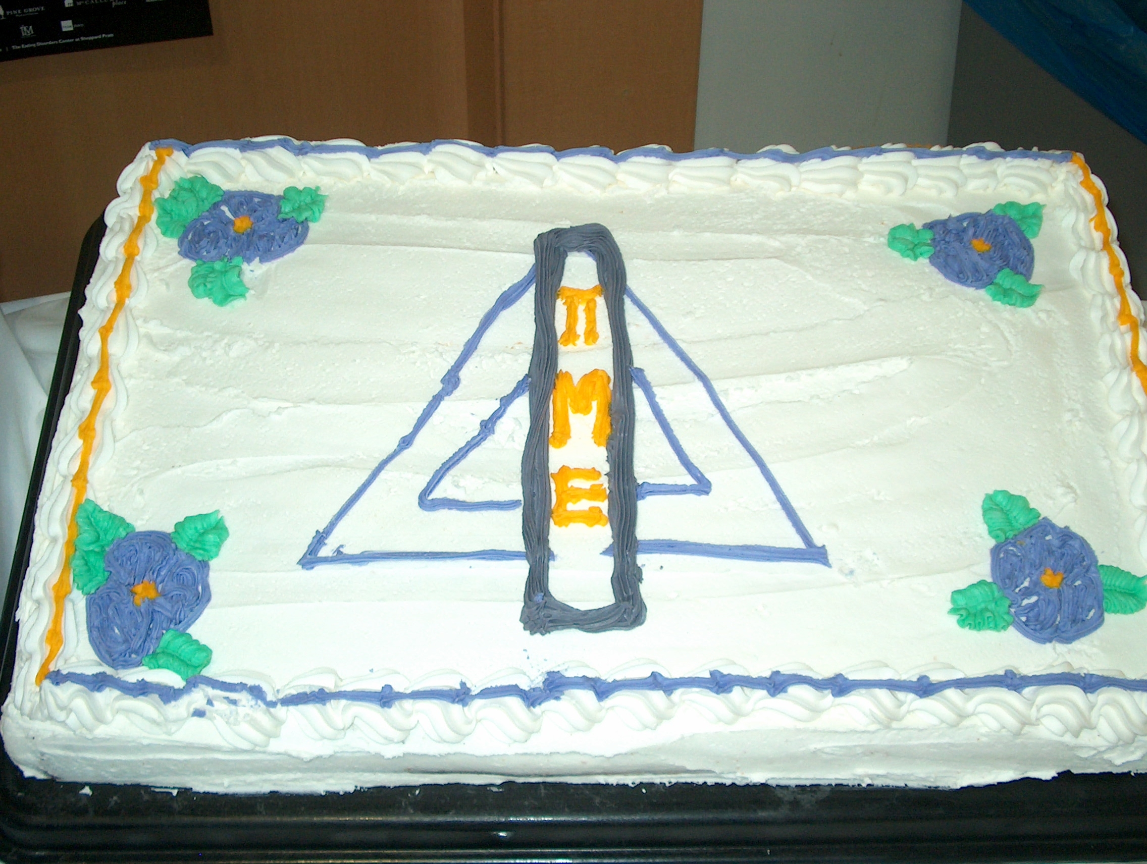 The Pi Mu Epsilon Cake